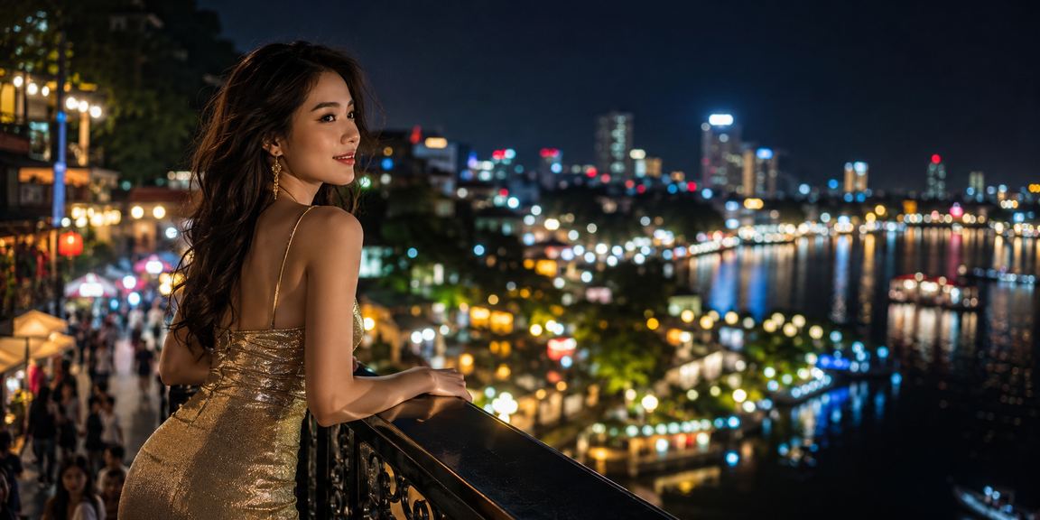 Người chơi xem kèo bóng đá tại chợ đêm Hà Nội trên điện thoại với 862